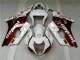 Rouge Blanc Carénage Suzuki GSXR 1000 K3 03-04 Rouge Blanc Carénage Suzuki GSXR 1000 K3 03-04
