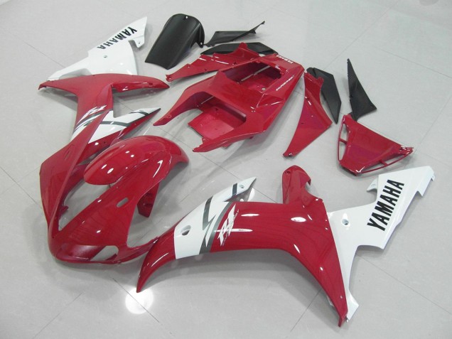 Rouge Blanc Carénage Yamaha R1 02-03 Rouge Blanc Carénage Yamaha R1 02-03