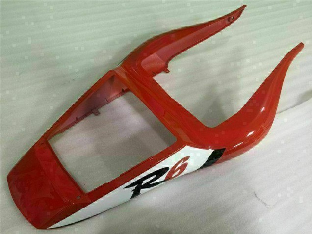 Rouge Blanc Carénage Yamaha R6 98-02 Rouge Blanc Carénage Yamaha R6 98-02