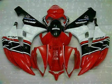 Rouge Blanc Carénage de Rechange Yamaha R6 06-07