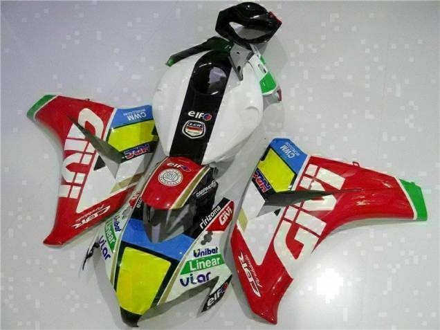 Rouge Blanc Carénages & Carrosserie Honda CBR 1000 RR 08-11