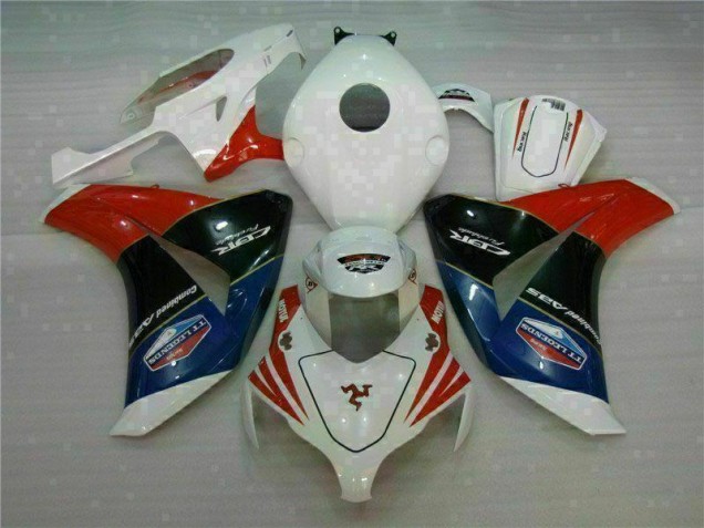 Rouge Blanc Carénages Honda CBR 1000 RR 08-11 Rouge Blanc Carénages Honda CBR 1000 RR 08-11
