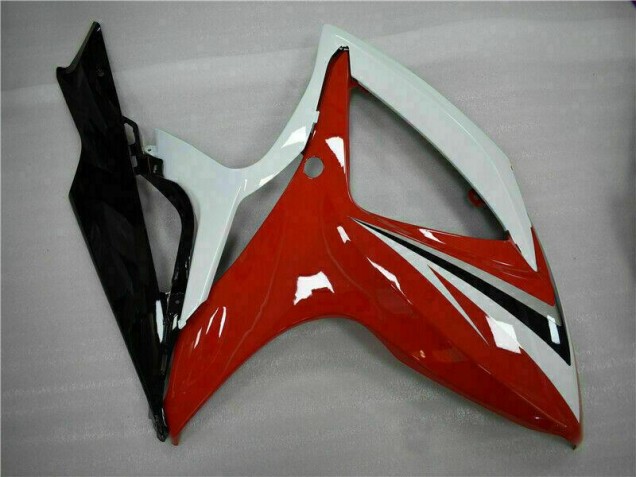 Rouge Blanc Carénages Suzuki GSXR 600 / 750 K6 06-07 Rouge Blanc Carénages Suzuki GSXR 600 / 750 K6 06-07