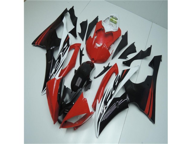 Rouge Blanc Carénages Yamaha R6 08-16 Rouge Blanc Carénages Yamaha R6 08-16