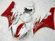 Rouge Blanc Carrosserie Yamaha R6 06-07 Rouge Blanc Carrosserie Yamaha R6 06-07