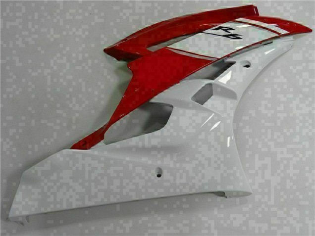 Rouge Blanc Kit Carénages Complet Yamaha R6 06-07 Rouge Blanc Kit Carénages Complet Yamaha R6 06-07
