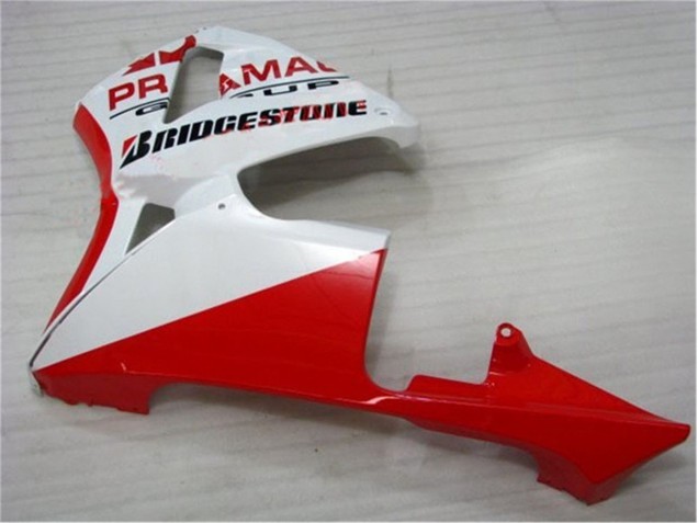 Rouge Blanc Kit Carénages Honda CBR 600 RR 05-06 Rouge Blanc Kit Carénages Honda CBR 600 RR 05-06