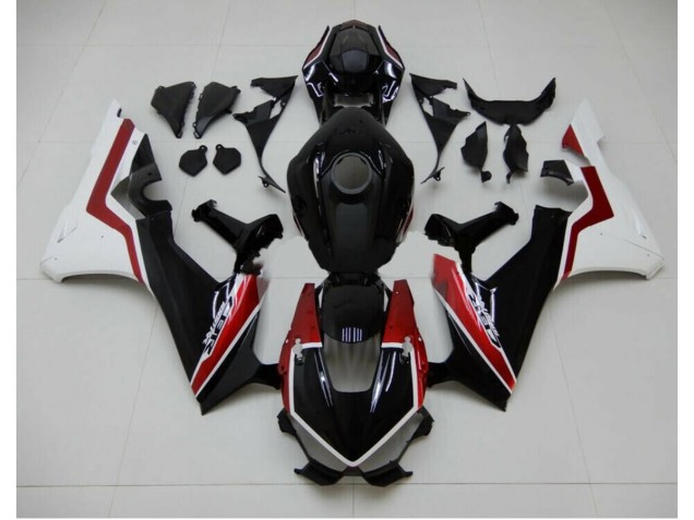 Rouge Blanc Noir Carénage Honda CBR 1000 RR 17-23 Rouge Blanc Noir Carénage Honda CBR 1000 RR 17-23