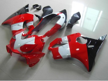 Rouge Blanc Noir Carénage Honda CBR 600 F4i 04-07