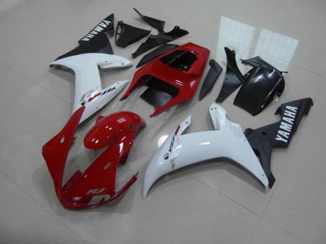 Rouge Blanc Noir Carénage Yamaha R1 02-03