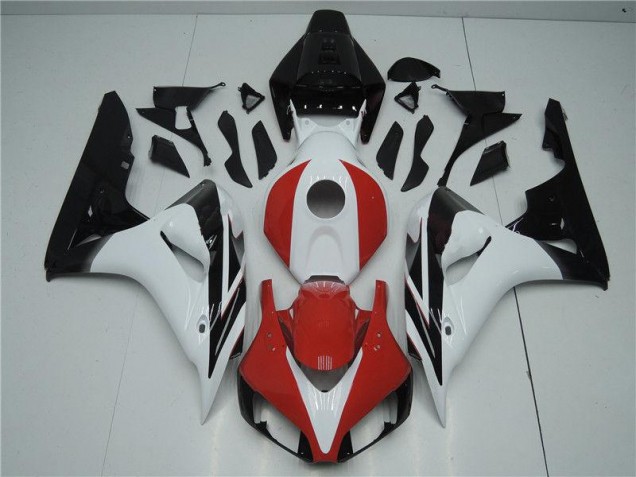 Rouge Blanc Noir Carénages Honda CBR 1000 RR 06-07
