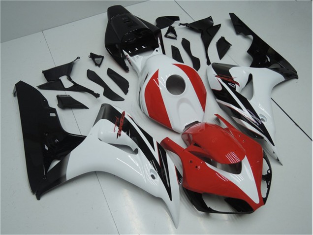 Rouge Blanc Noir Carénages Honda CBR 1000 RR 06-07
