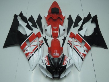 Rouge Blanc Noir Carrosserie Yamaha R6 08-16