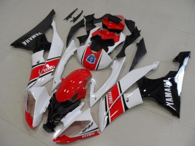Rouge Blanc Noir Kit Carénages Yamaha R6 08-16