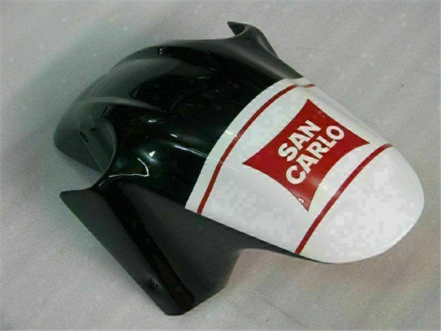 Rouge Blanc Noir San Carlo Carénage Honda CBR 600 F4i 01-03 Rouge Blanc Noir San Carlo Carénage Honda CBR 600 F4i 01-03