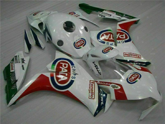 Rouge Blanc PATA Carénages Honda CBR 1000 RR 12-16 Rouge Blanc PATA Carénages Honda CBR 1000 RR 12-16