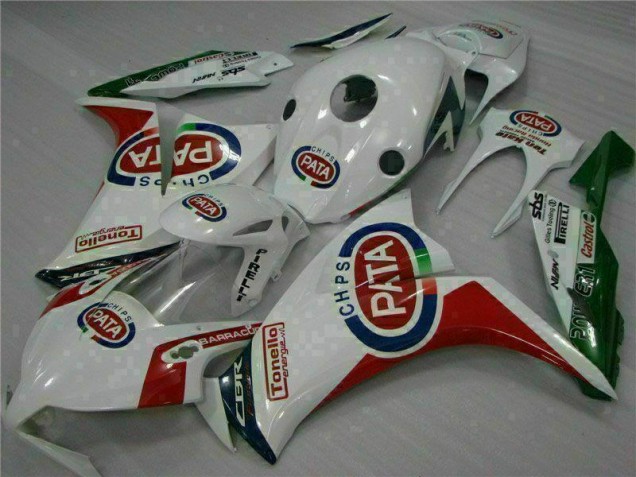 Rouge Blanc PATA Carénages Honda CBR 1000 RR 12-16 Rouge Blanc PATA Carénages Honda CBR 1000 RR 12-16