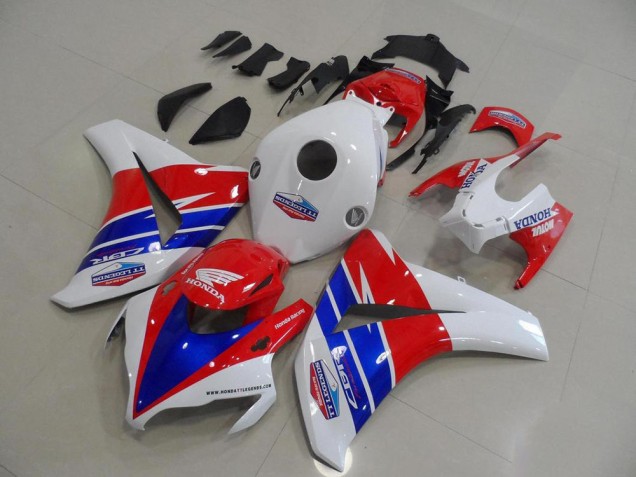 Rouge Blanc TT Legends Carénage Honda CBR 1000 RR 08-11