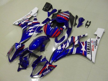 Rouge Bleu Star Carénage Yamaha R6 06-07