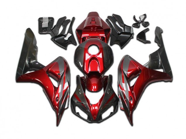 Rouge Bonbon Gris Noir Carénage Honda CBR 1000 RR 04-05 Rouge Bonbon Gris Noir Carénage Honda CBR 1000 RR 04-05