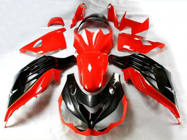 Rouge Carénage Kawasaki ZX14R ZZR 1400 12-21 Rouge Carénage Kawasaki ZX14R ZZR 1400 12-21