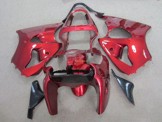 Rouge Carénage Kawasaki ZX6R 00-02 Rouge Carénage Kawasaki ZX6R 00-02