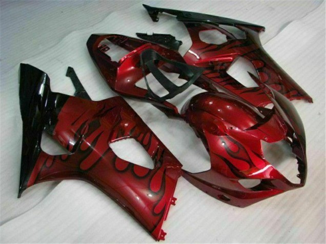 Rouge Carénage Suzuki GSXR 1000 K3 03-04