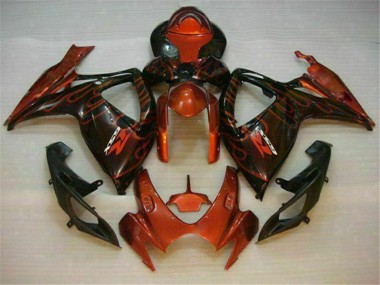 Rouge Carénage Suzuki GSXR 600 / 750 K6 06-07