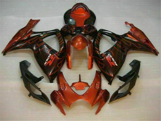 Rouge Carénage Suzuki GSXR 600 / 750 K6 06-07
