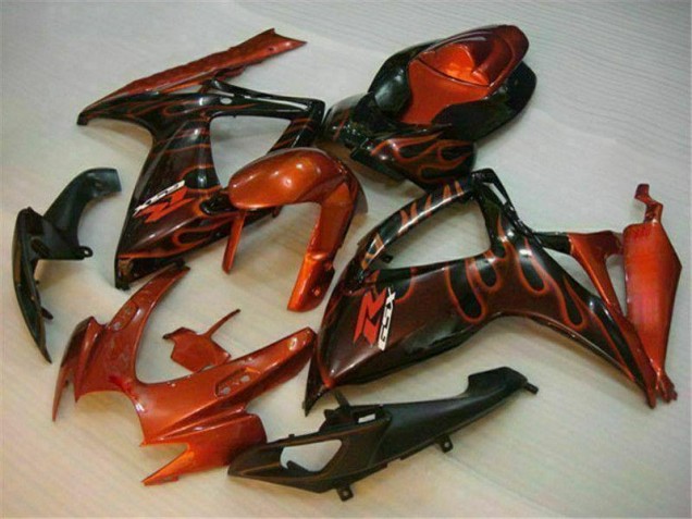 Rouge Carénage Suzuki GSXR 600 / 750 K6 06-07
