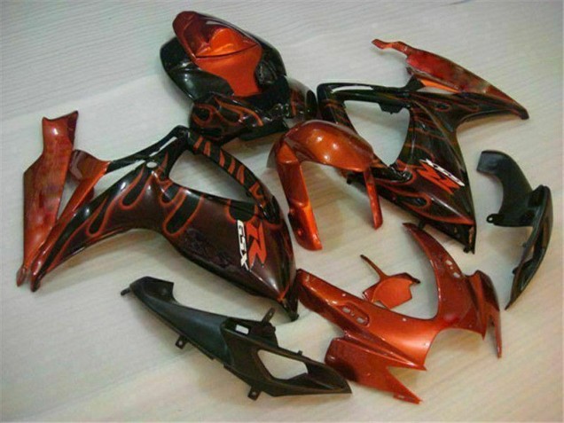 Rouge Carénage Suzuki GSXR 600 / 750 K6 06-07