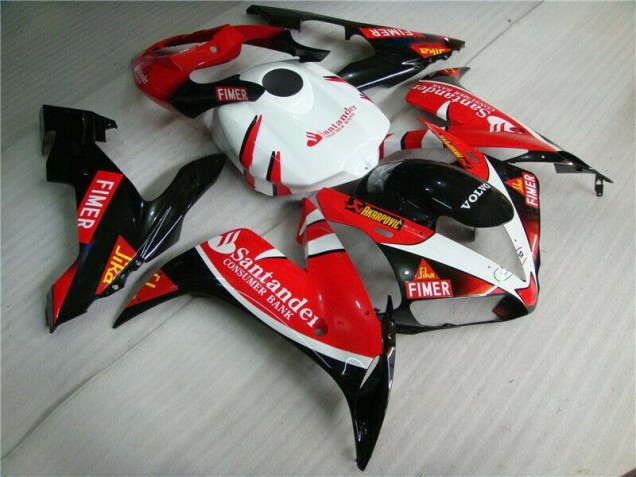 Rouge Carénage Yamaha R1 04-06 Rouge Carénage Yamaha R1 04-06