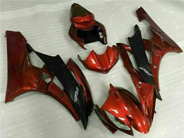 Rouge Carénage Yamaha R6 06-07 Rouge Carénage Yamaha R6 06-07