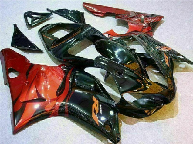 Rouge Carénages & Carrosserie Yamaha R1 00-01 Rouge Carénages & Carrosserie Yamaha R1 00-01