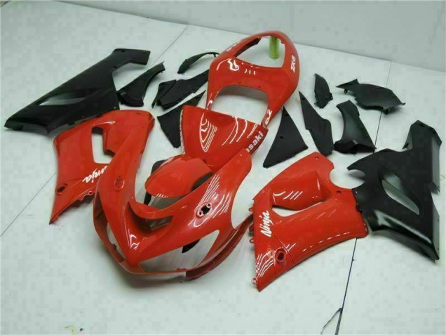 Rouge Carénages Kawasaki ZX6R 05-06