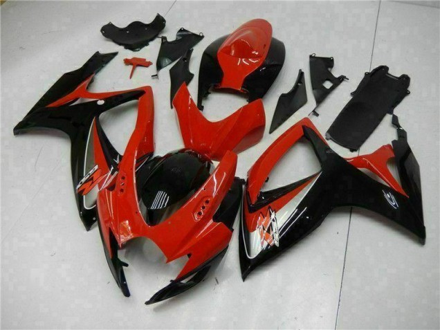 Rouge Carénages Suzuki GSXR 600 / 750 K6 06-07 Rouge Carénages Suzuki GSXR 600 / 750 K6 06-07
