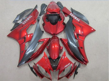 Rouge Carénages Yamaha R6 06-07