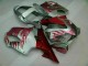 Rouge Flamme Argent Carénage Honda CBR 600 F4i 01-03 Rouge Flamme Argent Carénage Honda CBR 600 F4i 01-03