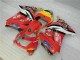 Rouge Jaune Carénage Kawasaki EX250 08-12 Rouge Jaune Carénage Kawasaki EX250 08-12