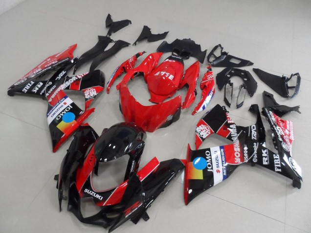 Rouge Jomo Carénage Suzuki GSXR 1000 K9 09-16 Rouge Jomo Carénage Suzuki GSXR 1000 K9 09-16