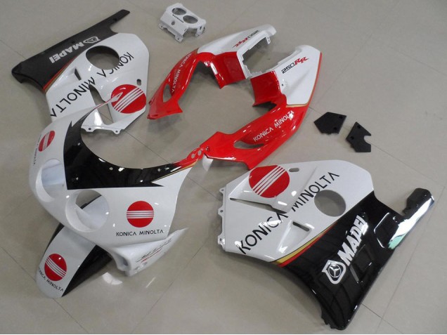 Rouge Konica Carénage Honda CBR 250 RR MC22 91-98 Rouge Konica Carénage Honda CBR 250 RR MC22 91-98