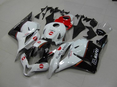 Rouge Konica Minolta Carénage Honda CBR 600 RR 09-12