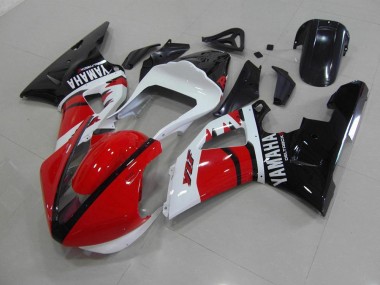 Rouge Noir Blanc Courses Version Carénage Yamaha R1 00-01