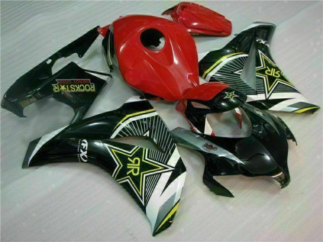 Rouge Noir Carénage Honda CBR 1000 RR 08-11