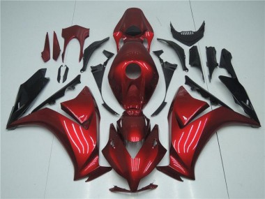 Rouge Noir Carénage Honda CBR 1000 RR 12-16