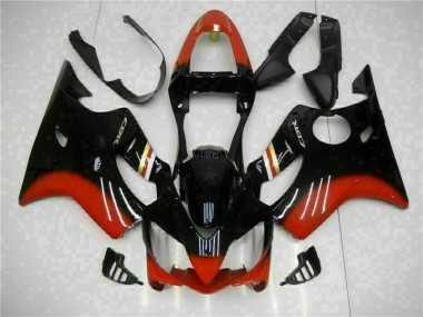 Rouge Noir Carénage Honda CBR 600 F4i 01-03