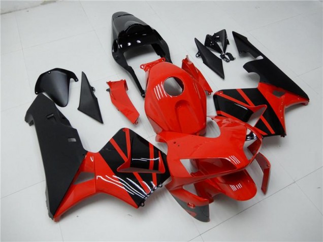 Rouge Noir Carénage Honda CBR 600 RR 03-04 Rouge Noir Carénage Honda CBR 600 RR 03-04
