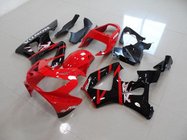 Rouge Noir Carénage Honda CBR 900 RR 929 00-01 Rouge Noir Carénage Honda CBR 900 RR 929 00-01