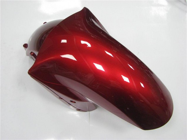 Rouge Noir Carénage Kawasaki ZX14R ZZR 1400 06-11 Rouge Noir Carénage Kawasaki ZX14R ZZR 1400 06-11