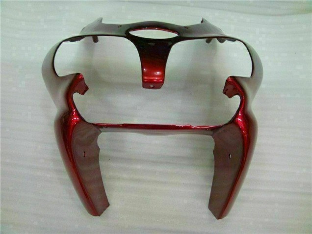 Rouge Noir Carénage Kawasaki ZX6R 00-02 Rouge Noir Carénage Kawasaki ZX6R 00-02